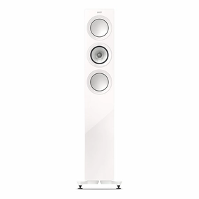KEF R5 Meta Floorstanding Speaker - Each (Gloss White)