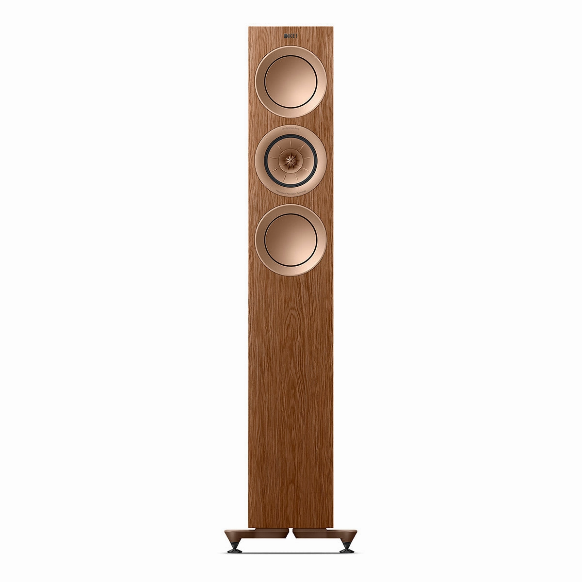 KEF R5 Meta Floorstanding Speaker - Each (Walnut)