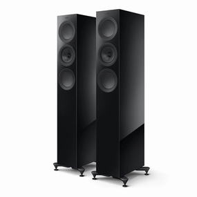 KEF R5 Meta Floorstanding Speaker - Pair (Gloss Black)