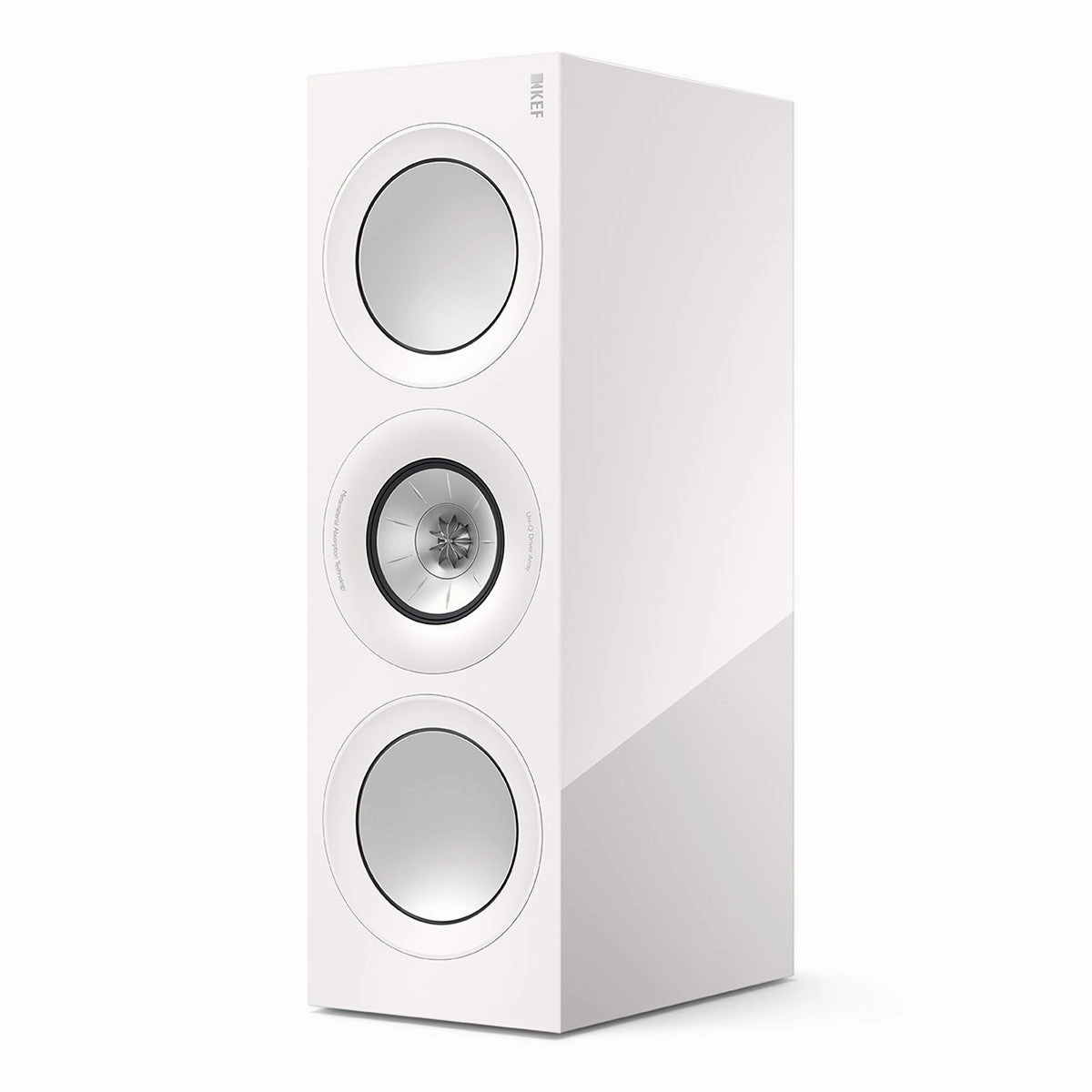 KEF R6 Meta Center Channel Speaker (Gloss White)
