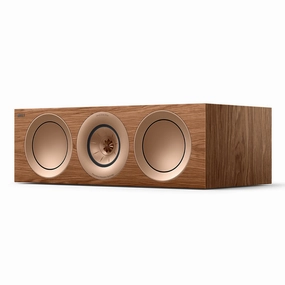 KEF R6 Meta Center Channel Speaker (Walnut) Center Channel Speakers,Home Theater Center,Dialog Speakers