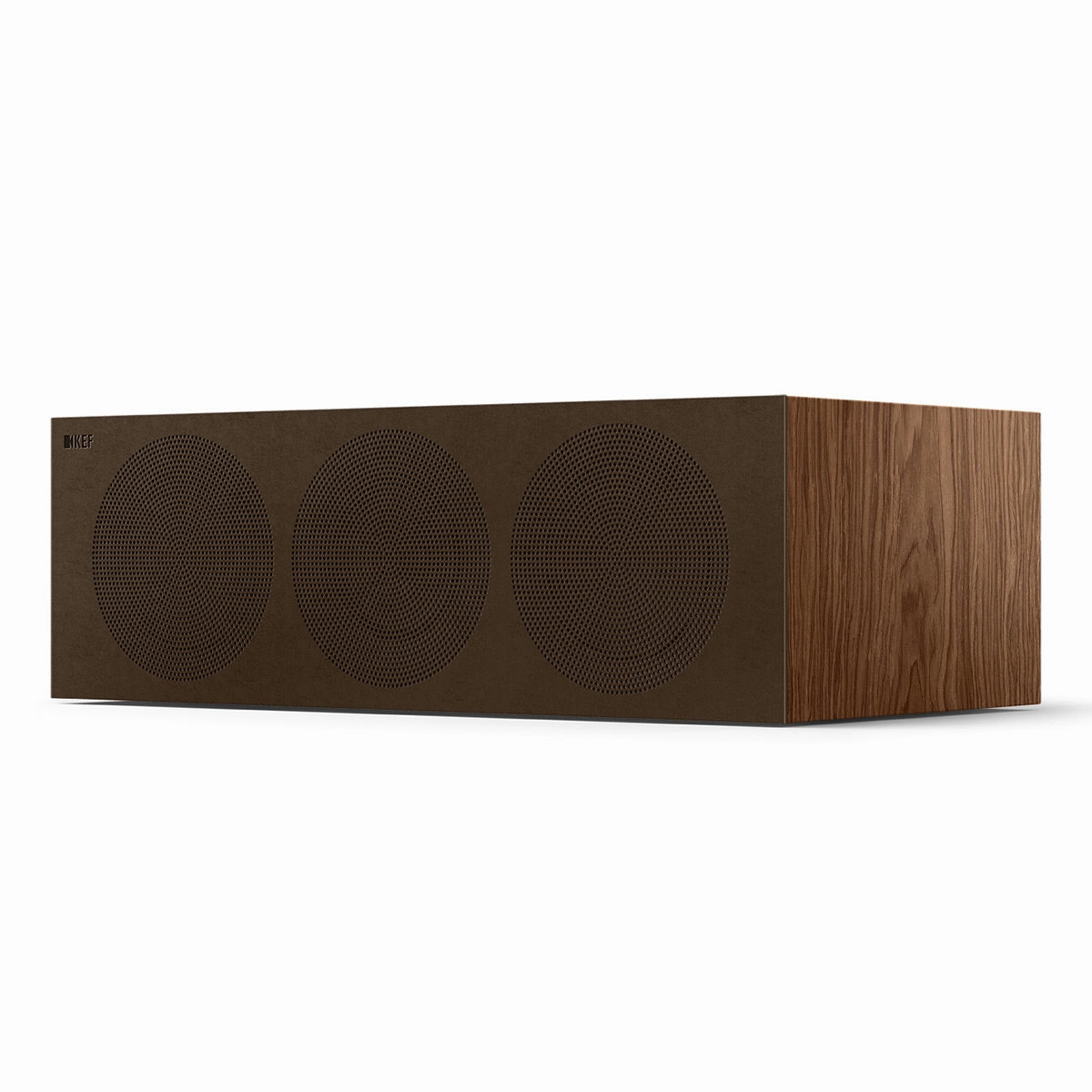 KEF R6 Meta Center Channel Speaker (Walnut)