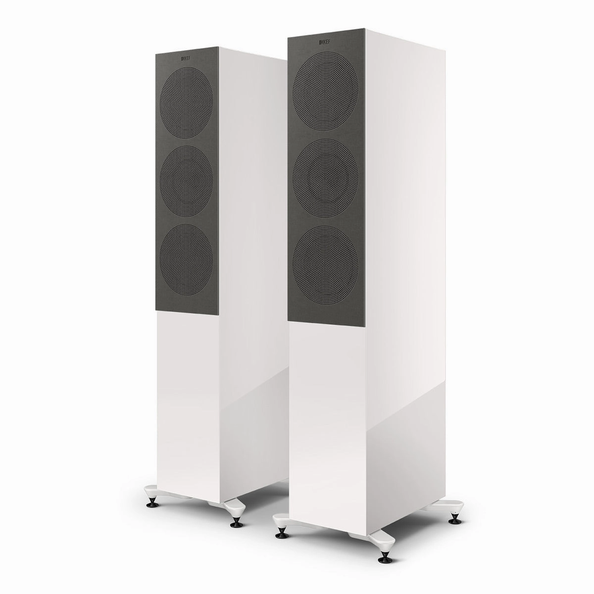 KEF R7 Meta Floorstanding Speaker - Each (Gloss White)