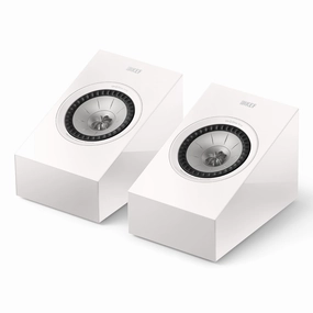 KEF R8 Meta Dolby Atmos Module - Pair (Gloss White) Surround Sound Speakers,Multichannel Audio,5.1 Systems