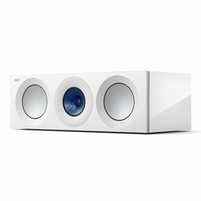 KEF Reference 2 Center Channel Speaker - Each (High-Gloss White/Blue) Center Channel Speakers,Home Theater Center,Dialog Speakers