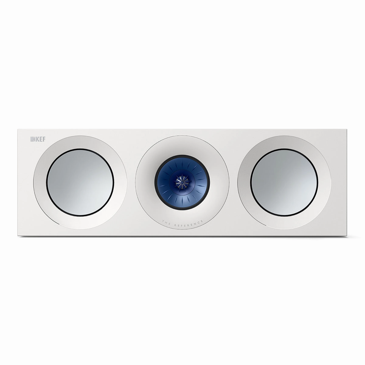 KEF Reference 2 Center Channel Speaker - Each (High-Gloss White/Blue)