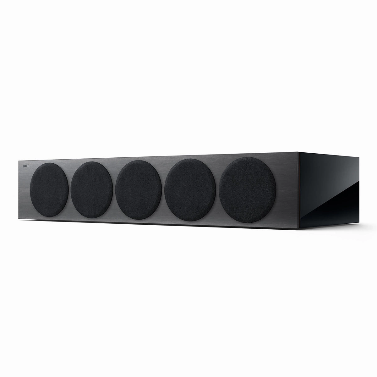 KEF Reference 4 Meta Center Channel Speaker (High-Gloss Black/Copper)