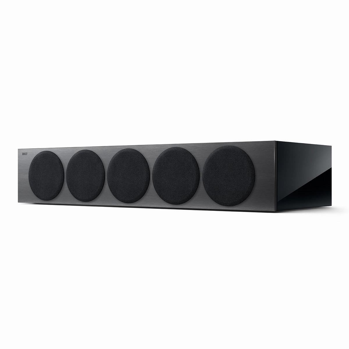 KEF Reference 4 Meta Center Channel Speaker (High-Gloss Black/Grey)