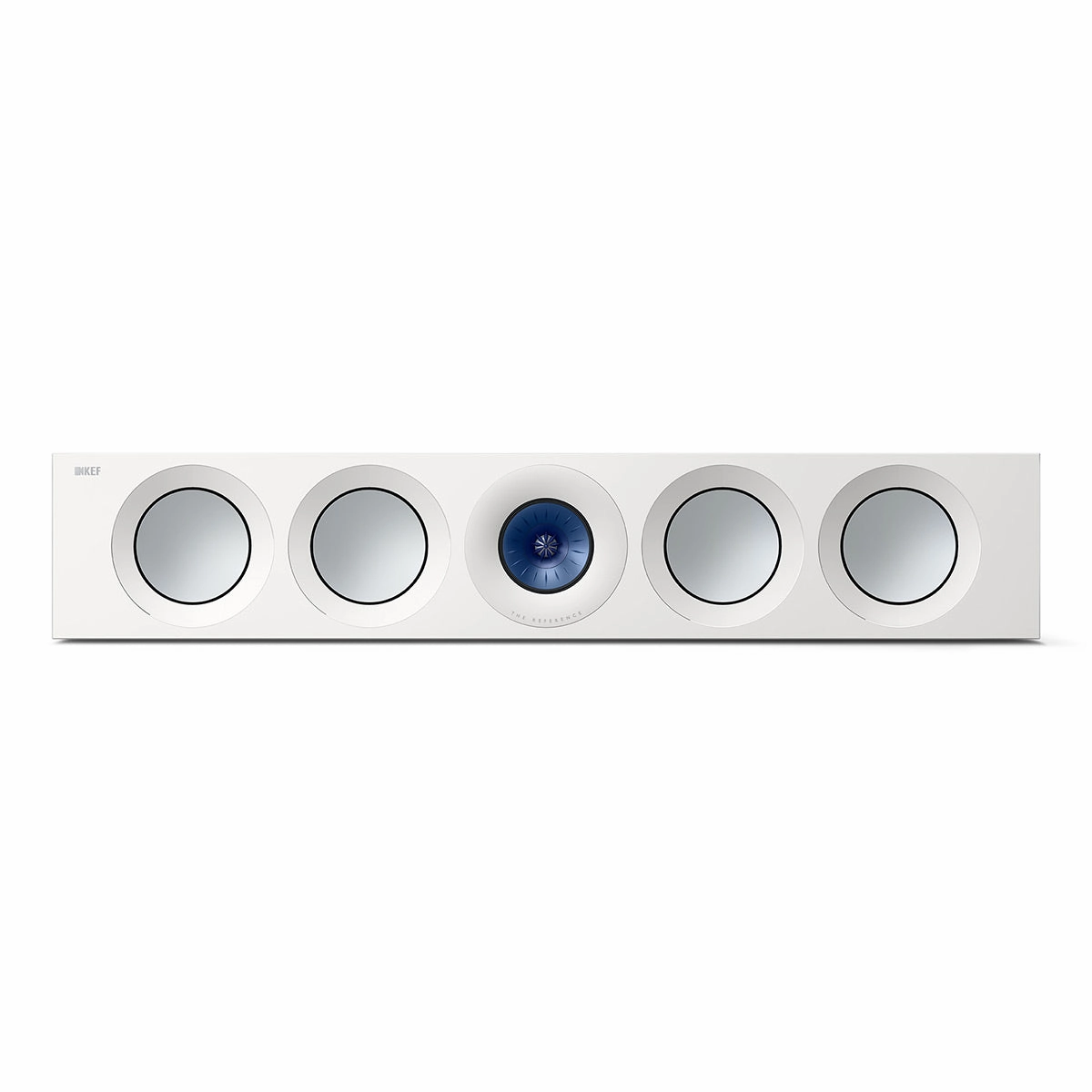KEF Reference 4 Meta Center Channel Speaker (High-Gloss White/Blue)