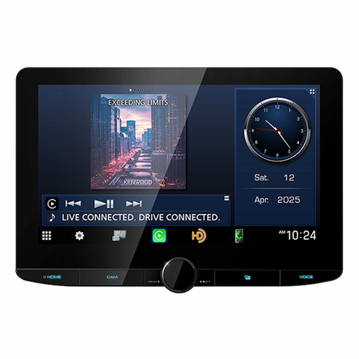 Kenwood DMX1038S 10.1 Inch Floating Panel Digital Multimedia Receiver