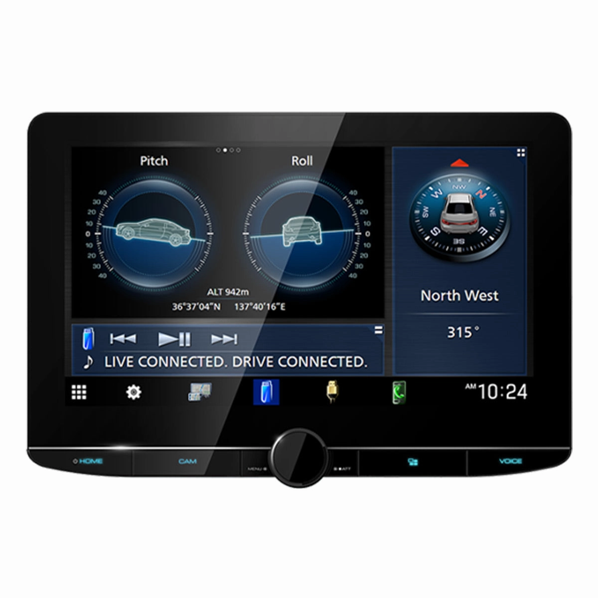 Kenwood DMX1058XR eXcelon Reference 10.1 Inch Digital Multimedia Receiver