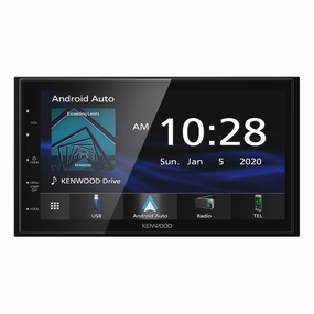 Kenwood DMX4707S 6.8" Digital Media Touchscreen Receiver w/ Apple CarPlay and Android Auto Car audio,Automotive Audio,Car Stereo