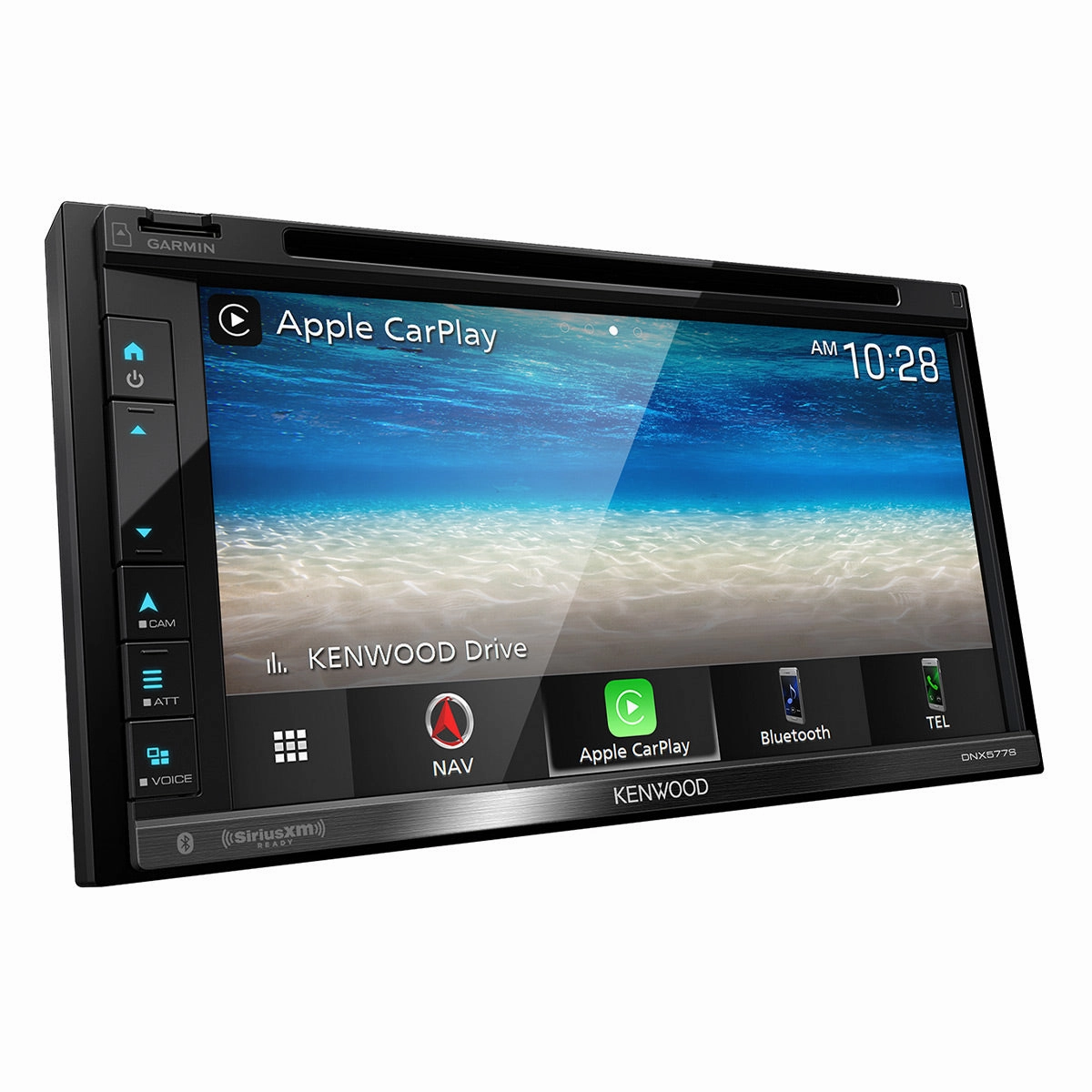 Kenwood DNX577S 6.8" Garmin Navigation Touchscreen Receiver w/ Apple CarPlay and Android Auto