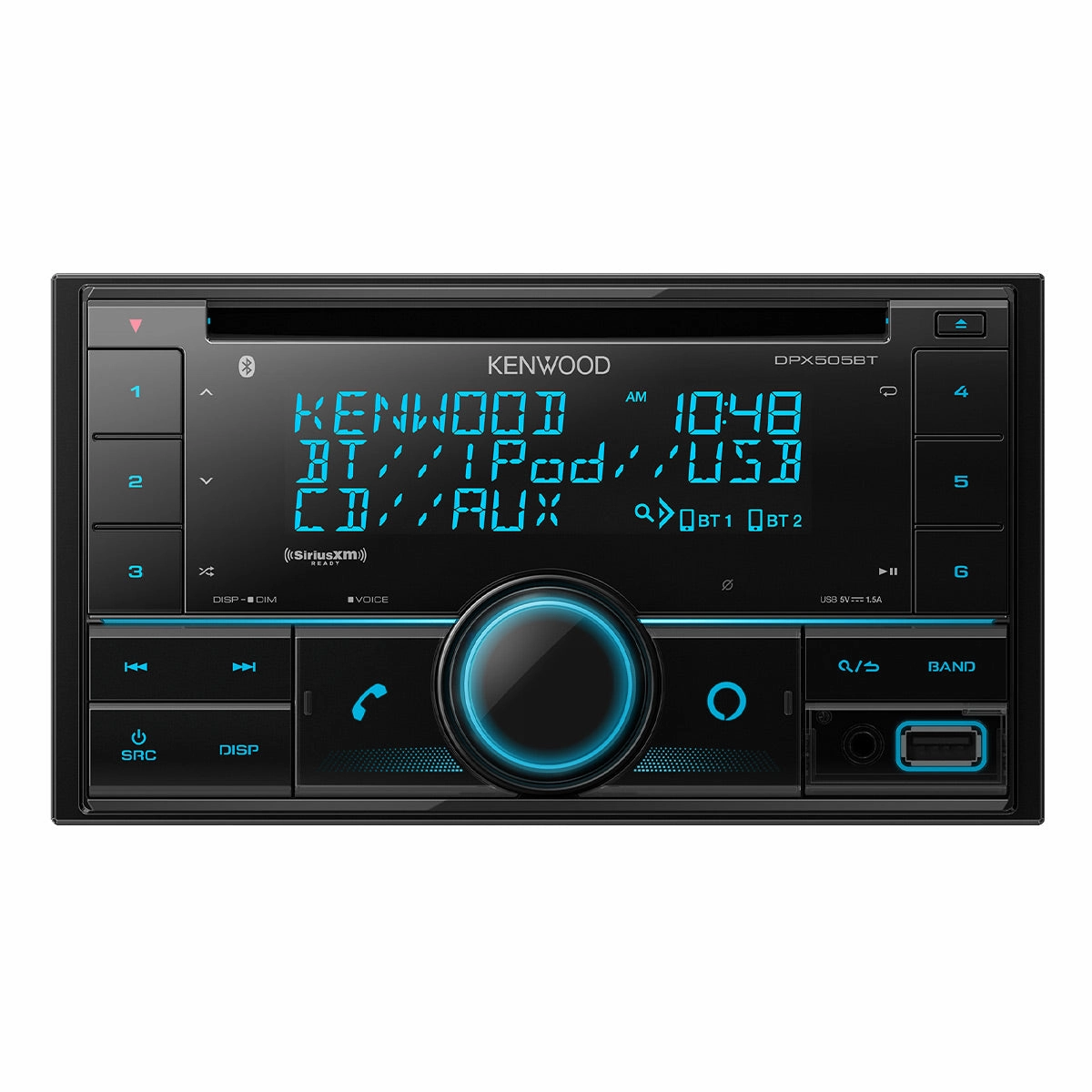 Kenwood DPX505BT CD Receiver with Bluetooth and Amazon Alexa Built-In Car audio,Automotive Audio,Car Stereo