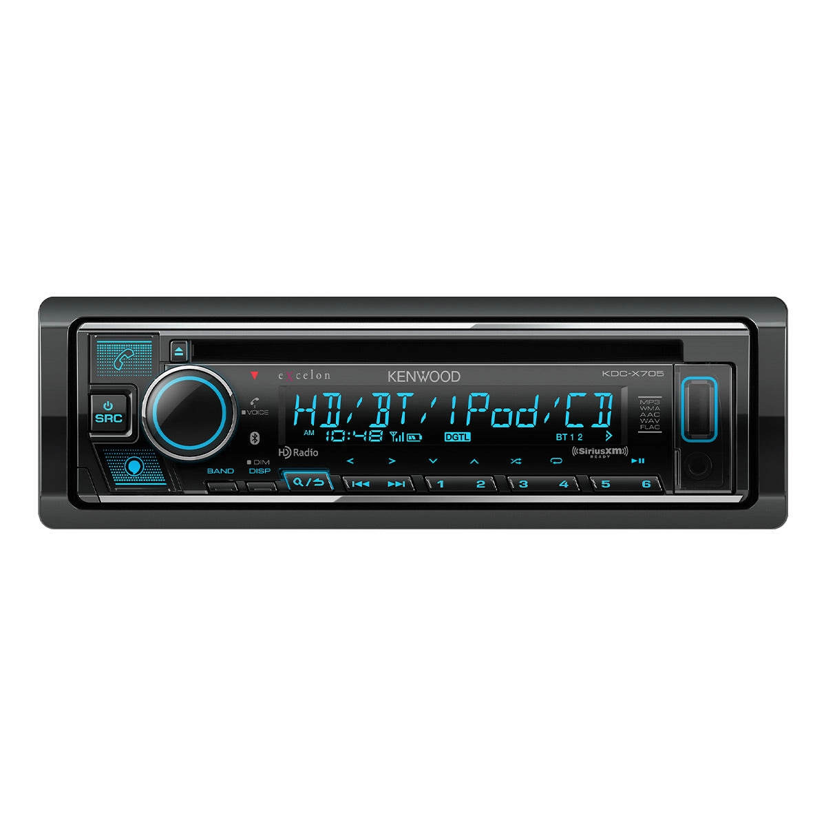 Kenwood KDC-X705 CD Receiver with Bluetooth & HD Radio Car audio,Automotive Audio,Car Stereo