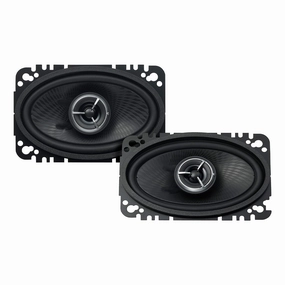 Kenwood KFC-X463C Excelon 4x6" 2-Way Speakers - Pair (Black)