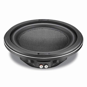 Kenwood KFC-XW1000F eXcelon 10" Slim Subwoofer Closed Back Headphones,Noise-isolating Headphones,Sealed Cans