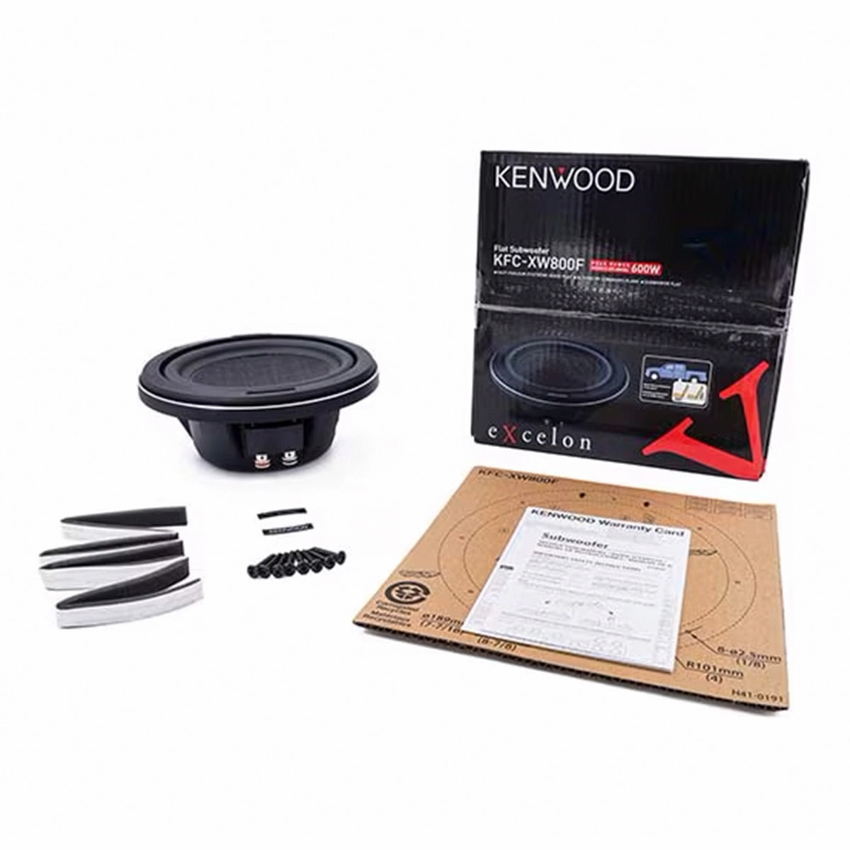 Kenwood KFC-XW800F eXcelon 8" Slim Subwoofer