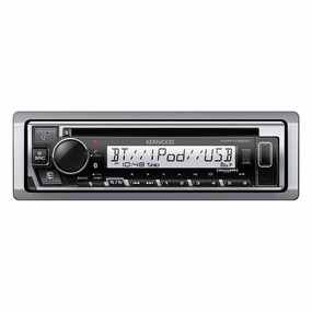 Kenwood KMR-D382BT Marine CD Receiver with Bluetooth & Conformal Coating Marine stereos & amplifiers,Waterproof Audio,Marine Electronics