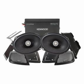 Kenwood P-HD2R Rear Amplified Speaker Package for 2014-Up Select Harley Davidson Motorcycles