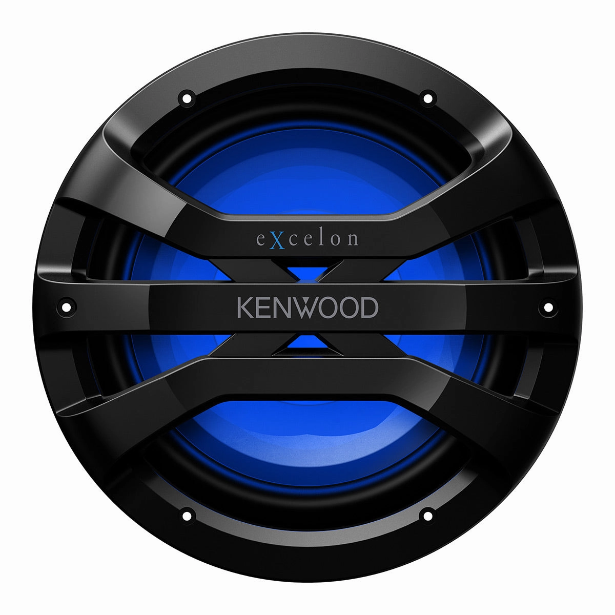 Kenwood XM1041BL eXcelon Motorsports 10" All-Weather Outdoor Subwoofer with Adjustable Lighting - Each (Black)