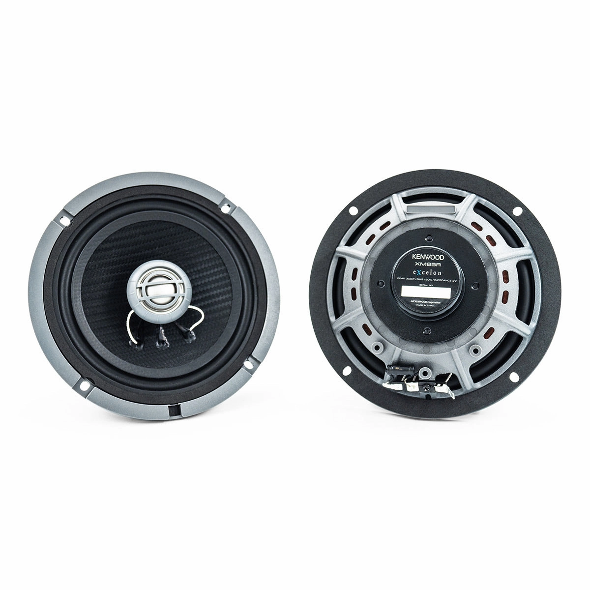 Kenwood XM65R 6.5" 2-Way Coaxial Speakers for Select 2014-Up Harley-Davidson Motorcycles