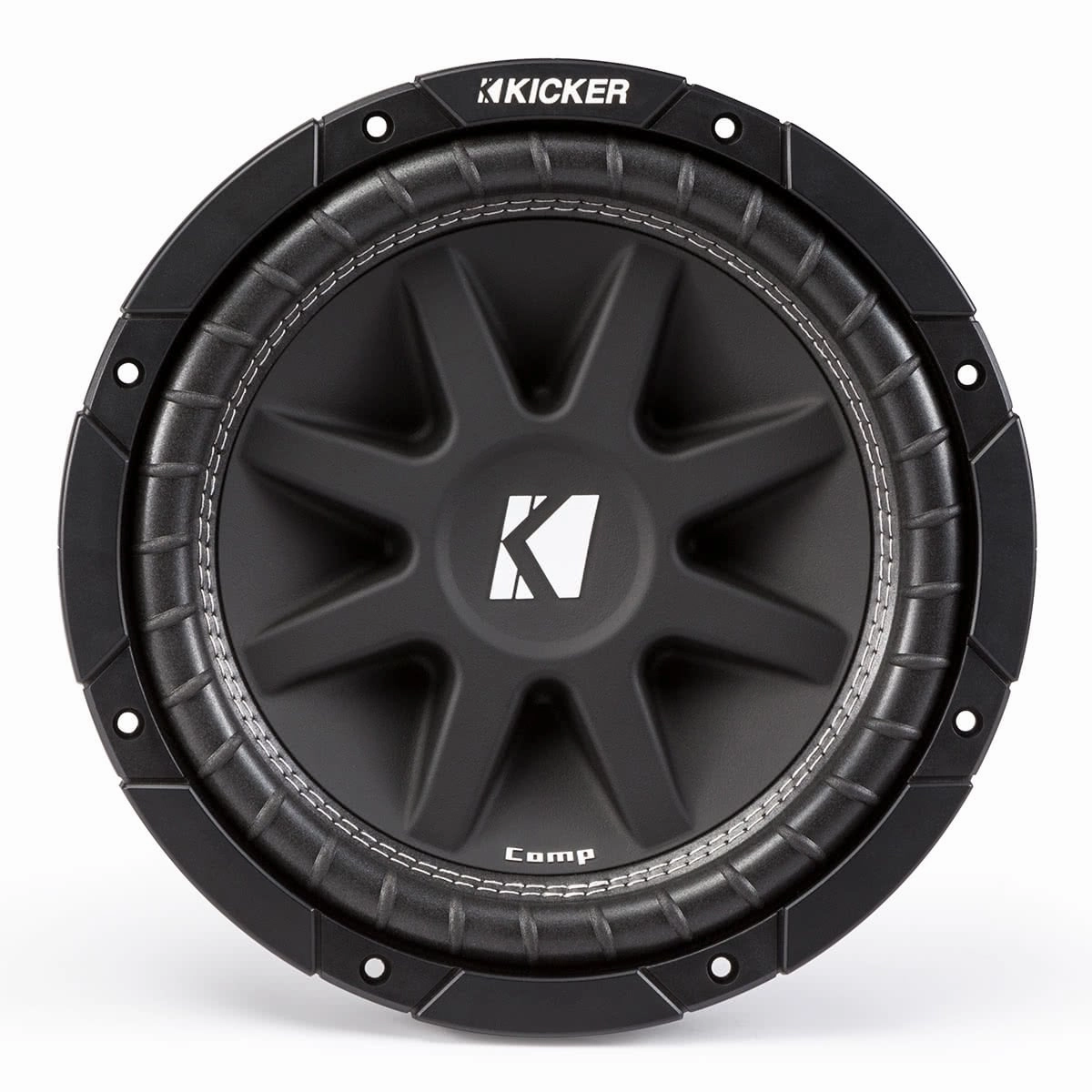 Kicker 43C104 Comp 10" 150-Watt 4-Ohm Subwoofer Closed Back Headphones,Noise-isolating Headphones,Sealed Cans