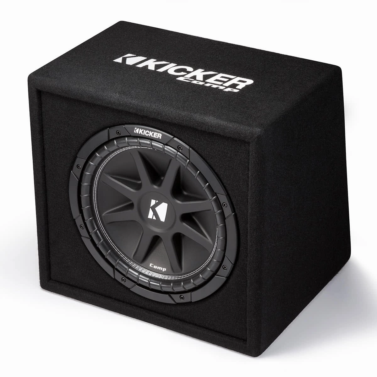 Kicker 43VC124 12" Comp 4-Ohm Subwoofer Enclosure