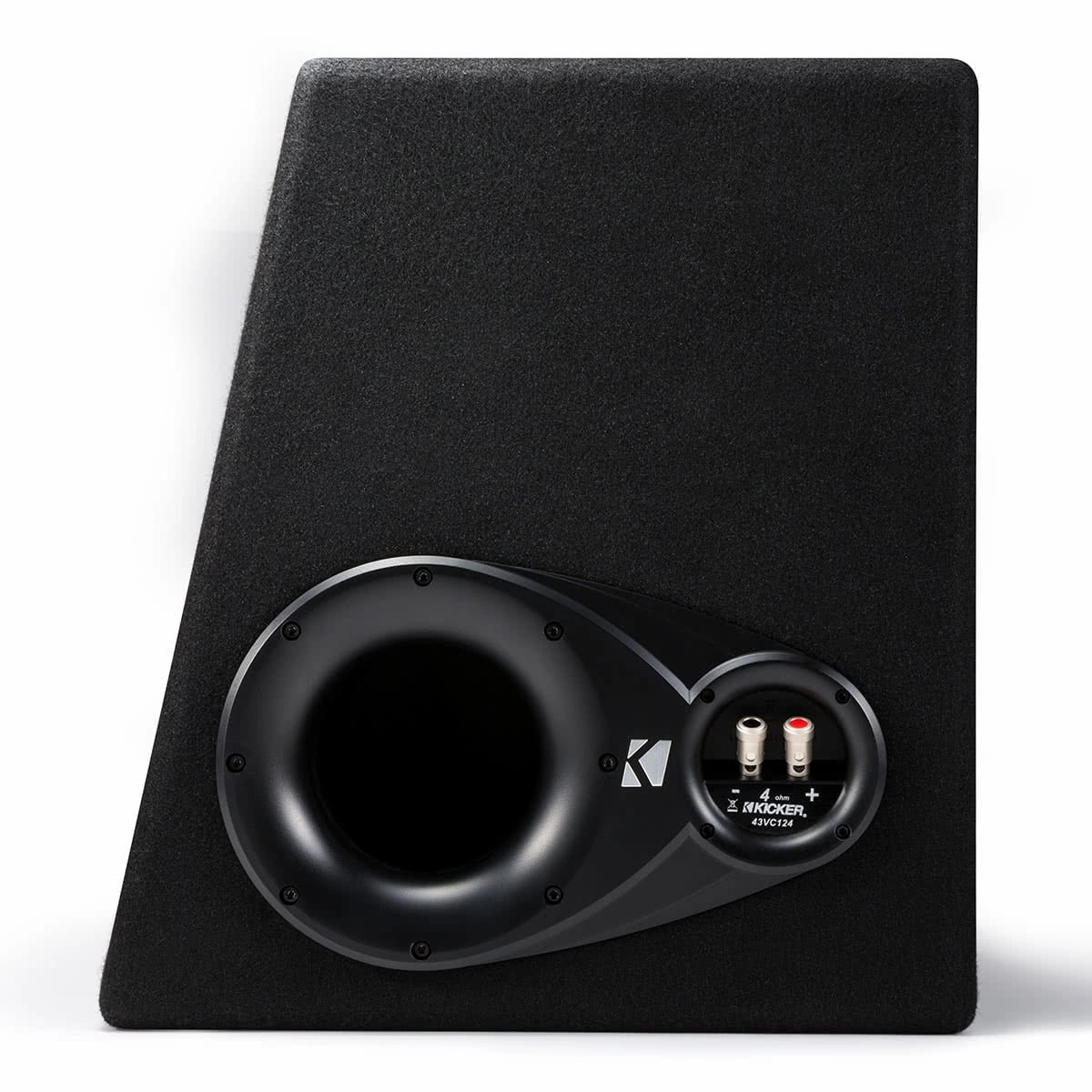 Kicker 43VC124 12" Comp 4-Ohm Subwoofer Enclosure