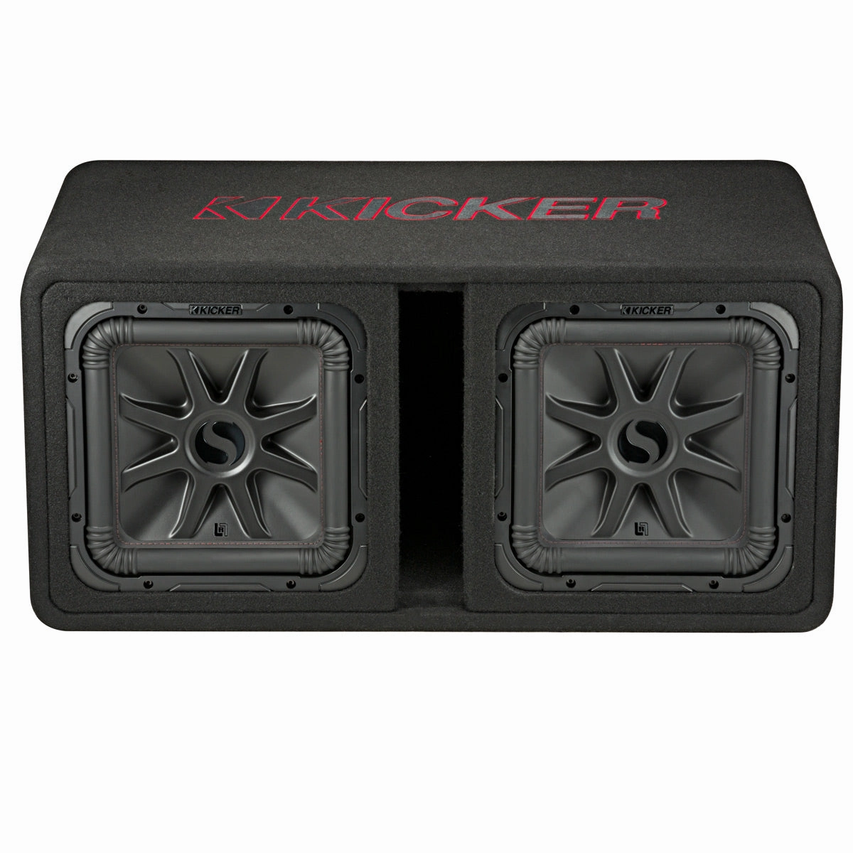 Kicker 45DL7R122 Dual 12" 2-Ohm L7R Loaded Vented Enclosure