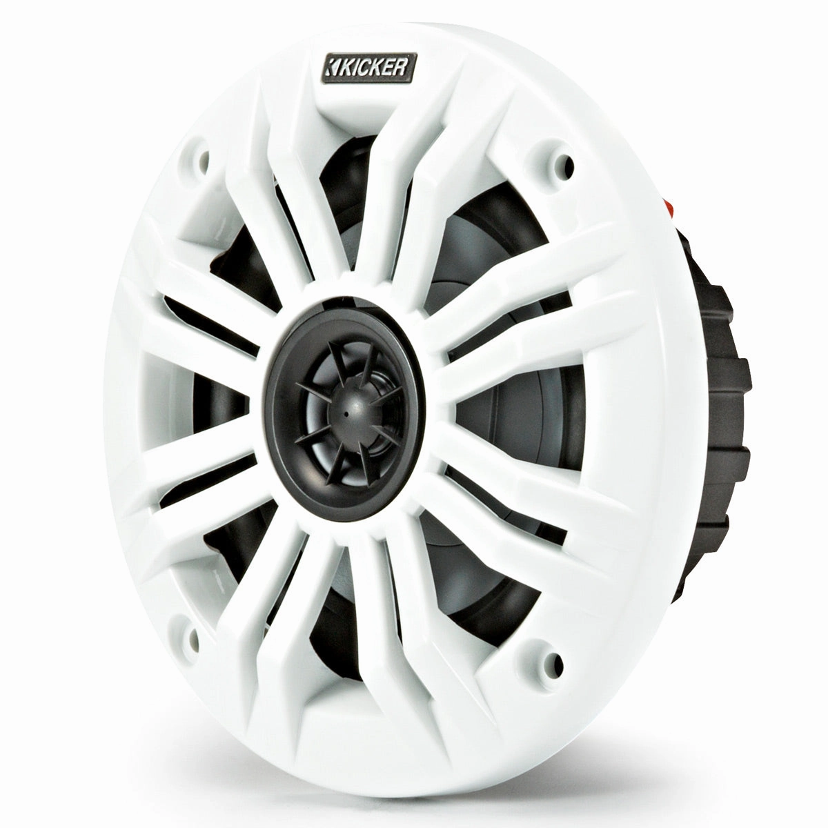 Kicker 45KM44 4" 4-Ohm Marine Coaxial Speakers - Pair