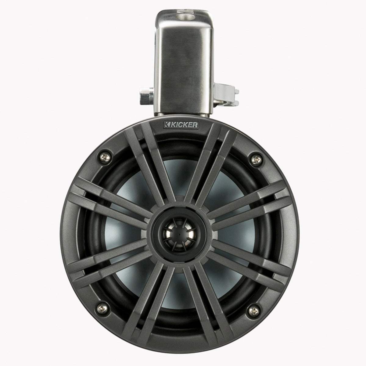 Kicker 45KMTC65 6-1/2" Marine Coaxial Tower System - Pair (Charcoal)