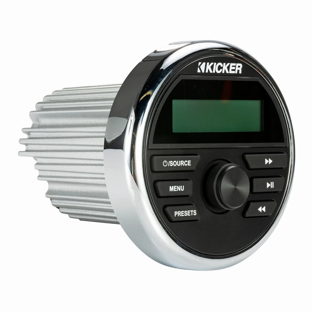 Kicker 46KMC2 Marine-Grade Stereo Receiver with Built-In Amplifier