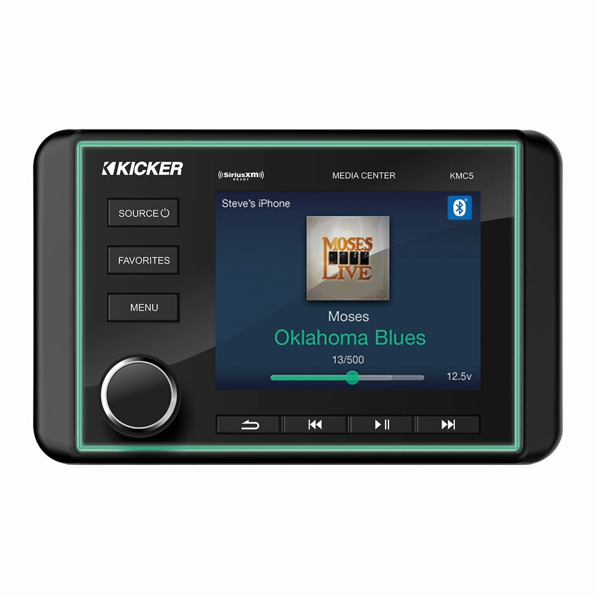 Kicker 46KMC5 Premium Marine-Grade Stereo Receiver Marine stereos & amplifiers,Waterproof Audio,Marine Electronics