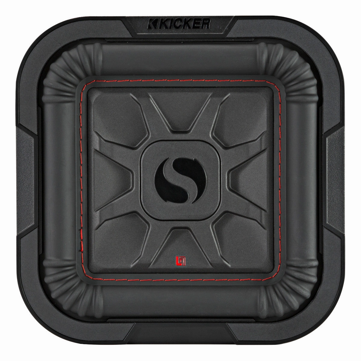 Kicker 46L7T102 10" 2-Ohm Solo-Baric L7T Shallow-Mount Subwoofer Closed Back Headphones,Noise-isolating Headphones,Sealed Cans