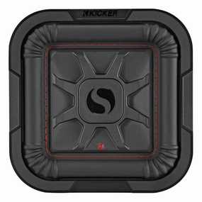 Kicker 46L7T104 10" 4-Ohm Solo-Baric L7T Shallow-Mount Subwoofer