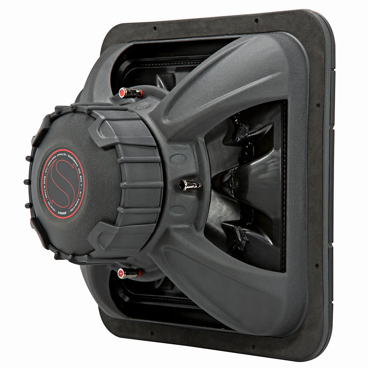 Kicker 46L7T124 12" Solo-Baric L7T Shallow-Mount Dual 4-Ohm Voice Coil Subwoofer