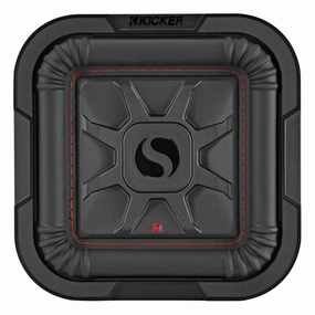 Kicker 46L7T82 8" Solo-Baric L7T Shallow-Mount Dual 2-Ohm Voice Coil Subwoofer Closed Back Headphones,Noise-isolating Headphones,Sealed Cans