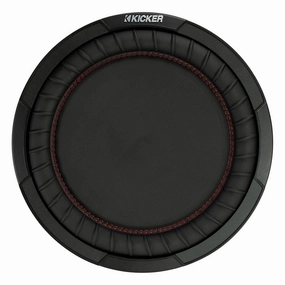 Kicker 47KBRW12 12" Tuned Bass ReFLEX Passive Radiator Closed Back Headphones,Noise-isolating Headphones,Sealed Cans