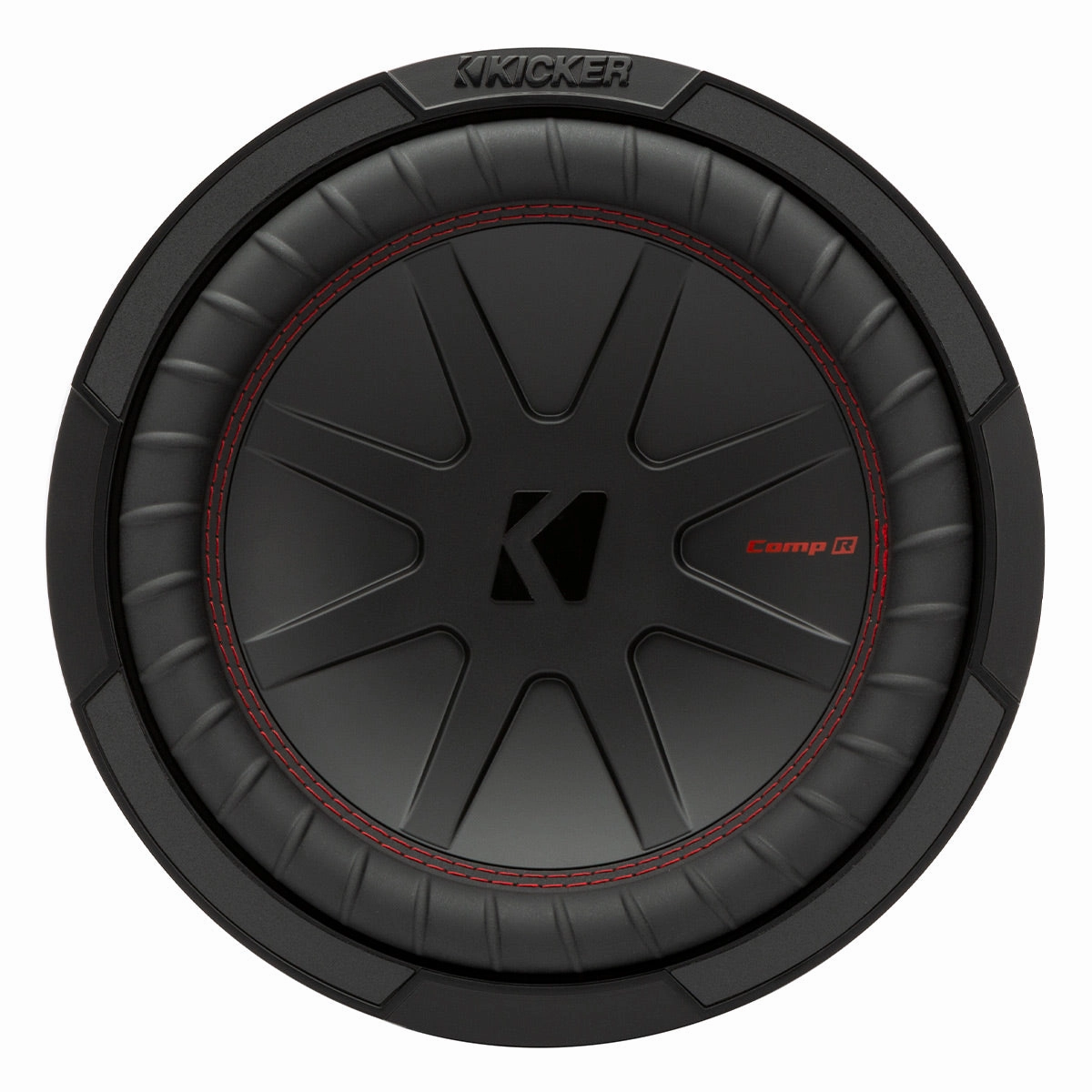 Kicker 48CWR102 CompR 10" 2-Ohm DVC Subwoofer Closed Back Headphones,Noise-isolating Headphones,Sealed Cans