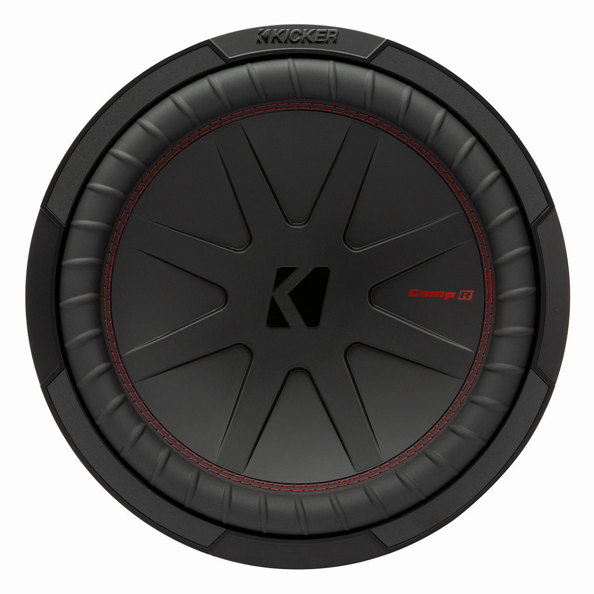 Kicker 48CWR122 CompR 12" 2-Ohm DVC Subwoofer Closed Back Headphones,Noise-isolating Headphones,Sealed Cans