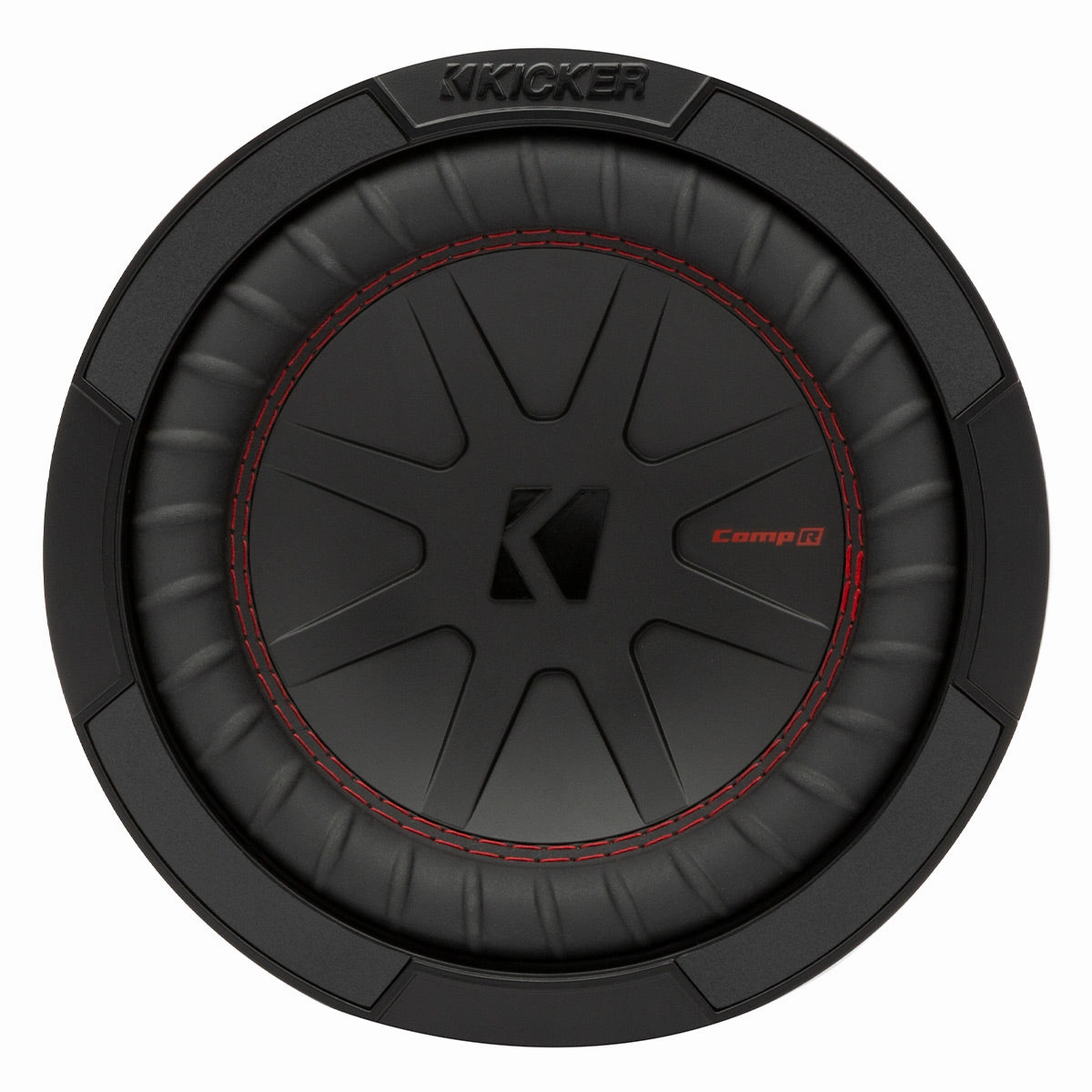 Kicker 48CWR82 CompR 8" 2-Ohm DVC Subwoofer Closed Back Headphones,Noise-isolating Headphones,Sealed Cans