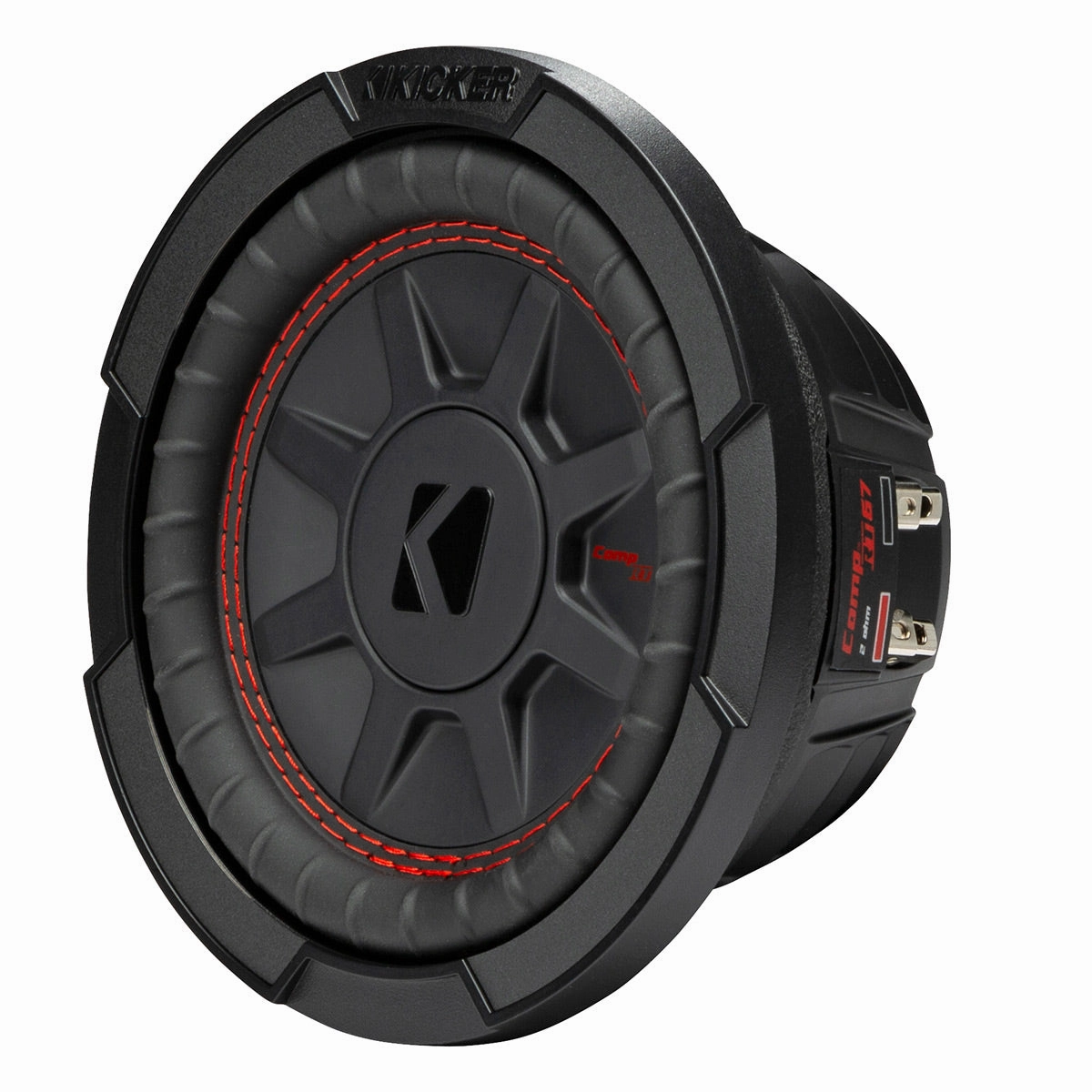 Kicker 48CWRT672 CompRT 6.75" 2-Ohm DVC Subwoofer
