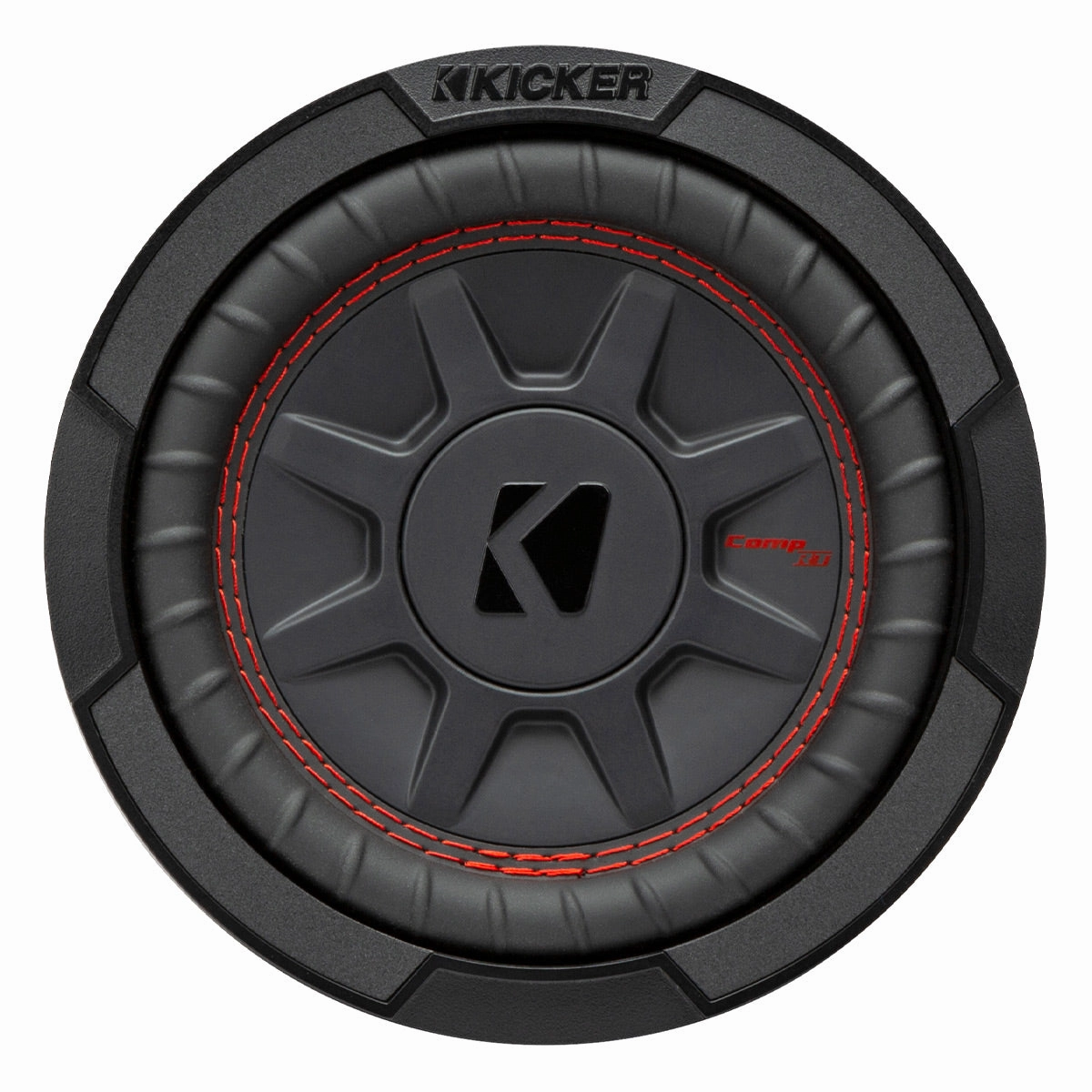 Kicker 48CWRT672 CompRT 6.75" 2-Ohm DVC Subwoofer Closed Back Headphones,Noise-isolating Headphones,Sealed Cans