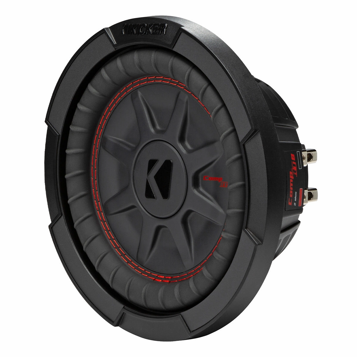 Kicker 48CWRT82 CompRT 8" 2-Ohm DVC Subwoofer