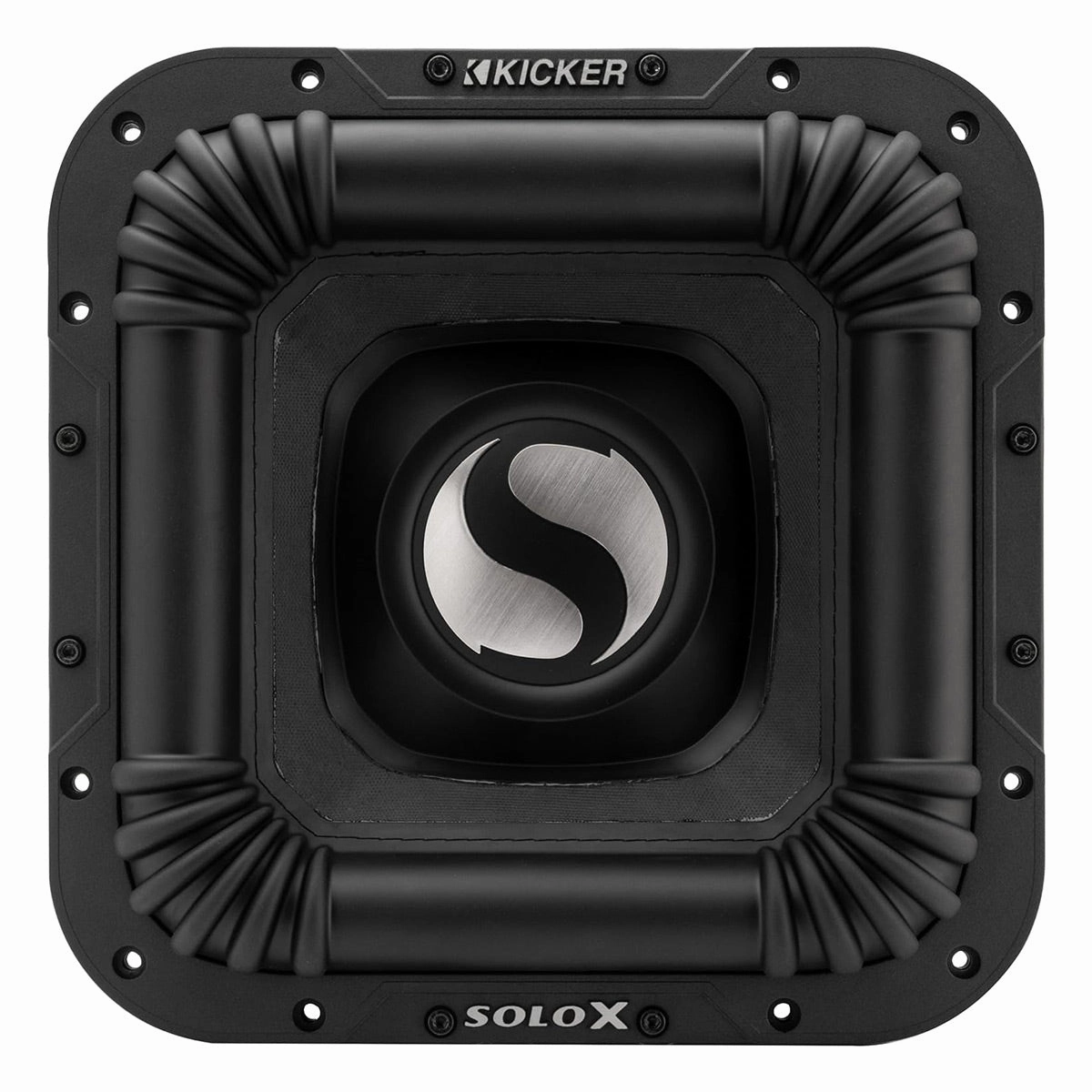 Kicker 49L7X102 SoloX L7X 10" 2-Ohm Subwoofer Closed Back Headphones,Noise-isolating Headphones,Sealed Cans