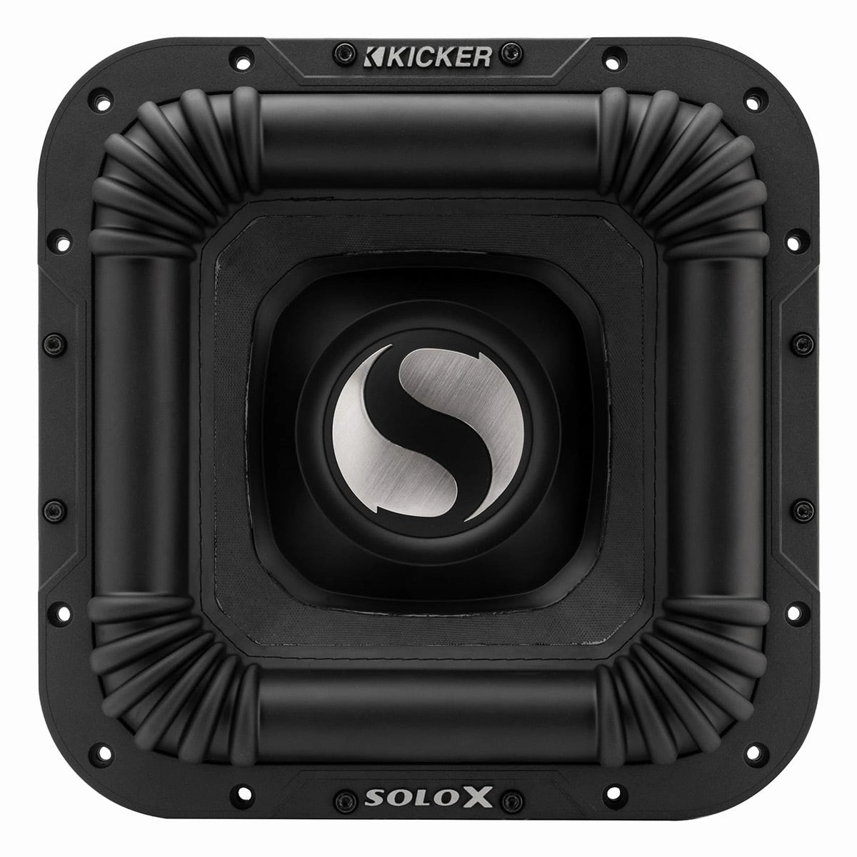 Kicker 49L7X121 SoloX L7X 12" 1-Ohm Subwoofer Closed Back Headphones,Noise-isolating Headphones,Sealed Cans
