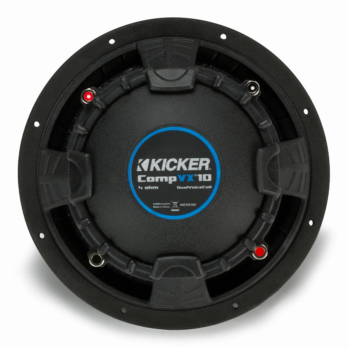 Kicker 50CVX104 CompVX 10" 4-Ohm Subwoofer