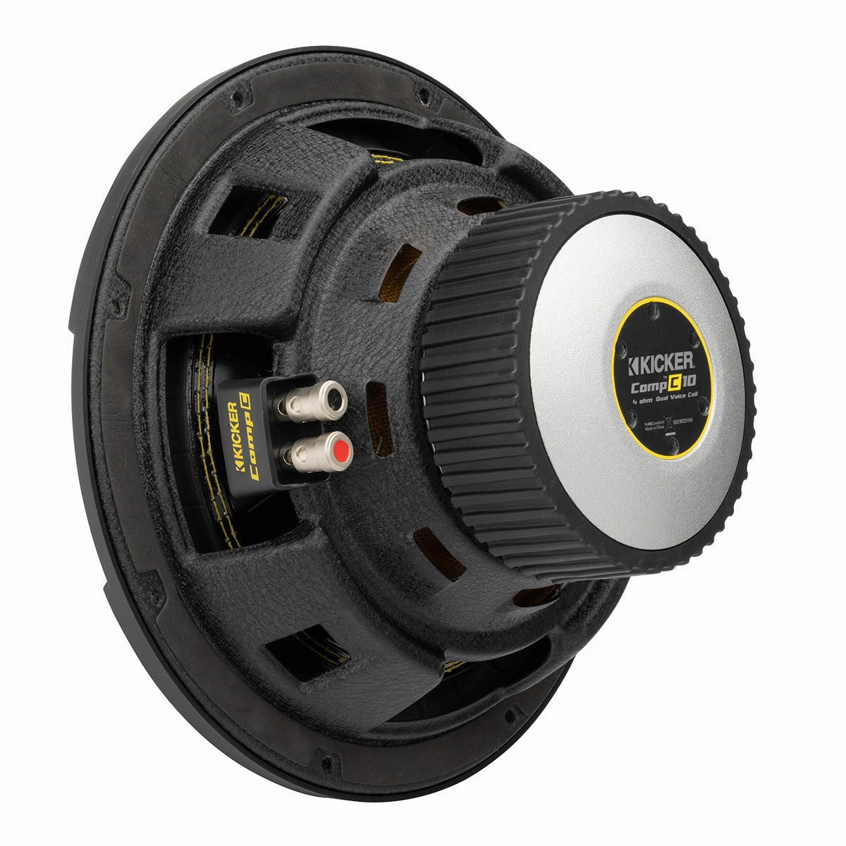 Kicker 50CWCD104 10" 4-Ohm DVC CompC Subwoofer