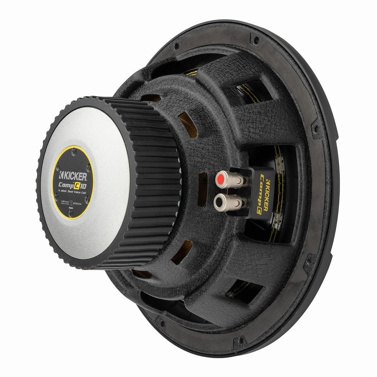 Kicker 50CWCD104 10" 4-Ohm DVC CompC Subwoofer